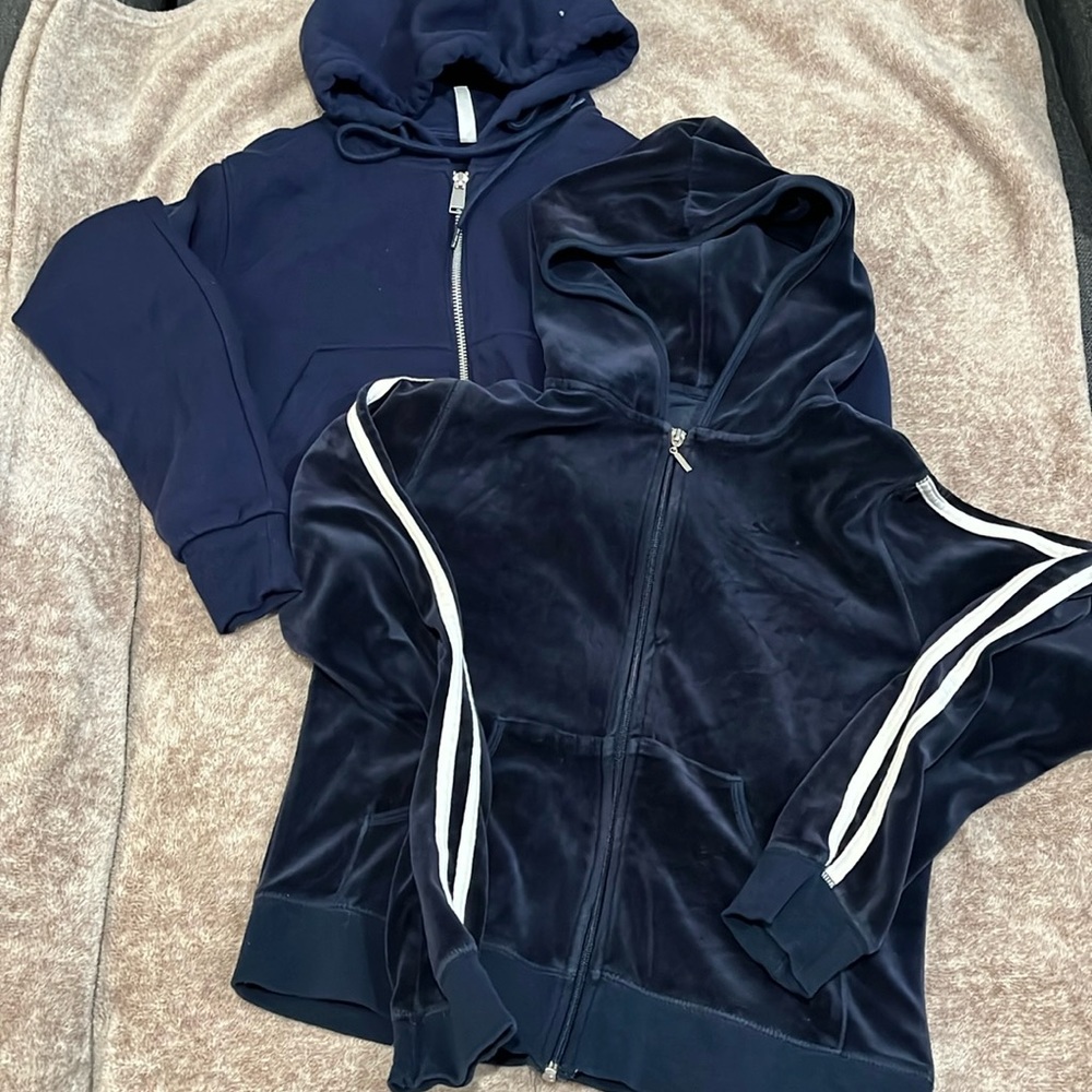 2 hoodies